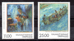 Groenlandia Serie Nº Yvert 304/05 ** PINTURA (PICTURE) - Neufs