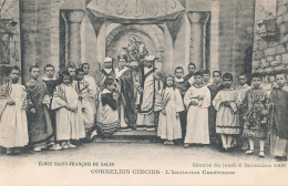 21 // DIJON   Ecole St François De Sales  CORNELIUS CINCIUS  Initiation Chrétienne  6/12/1906 - Dijon