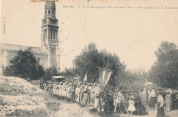 13 // ORGON   ND De Beauregard  Les Penitents Gris à La Procession Du T.S. Sacrement - Altri & Non Classificati