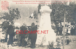 13 //  LE THOLONET Inauguration Du Monument Aux Morts - 25 Juillet 1920 - Le Maire Remet Les Diplomes  Photo Ely - Sonstige & Ohne Zuordnung