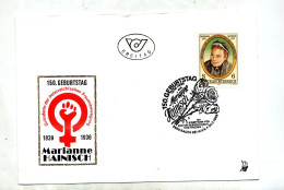 Lettre Fdc ? Baden  Anniversaire Hainish Theme Rose - Covers & Documents