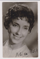 Sexy Actress Movie Star ALICE PRILL, Vintage DEFA-Film German Photo Postcard RPPc AK (66938) - Actors