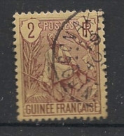GUINEE - 1904 - N°YT. 19 - Berger Pulas 2c Lilas-brun - Oblitéré / Used - Gebraucht