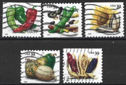 Unites States 2006. Scott #4008-12 (U) Crops Of The Americas (Complete Set) - Used Stamps
