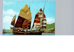 A Fishing Junk - Sailing Vessels