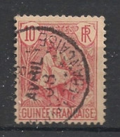 GUINEE - 1904 - N°YT. 22 - Berger Pulas 10c Rouge - Oblitéré / Used - Gebruikt