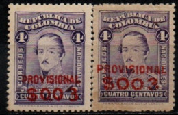 COLOMBIE 1922-4 * - Colombie