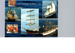 Les Grands Voiliers, Goelettes Activ, La Belle Poule, Le Sedow Marins - Sailing Vessels