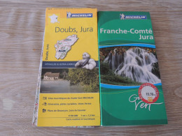 Guide Michelin : Franche-Comté,Jura (2007) + Carte Michelin Doubs,Jura - Turismo