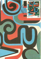 30938 - Carte Maximum - Portugal - Pintura Sec.XX  Nadir Afonso - Les Spirales 1954 - Pintor Painter Peintre - Cartes-maximum (CM)