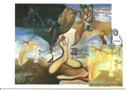 30942 - Carte Maximum - Portugal - 50 Anos Surrealismo - Cadavre Esquis - António Pedro  - Cartes-maximum (CM)
