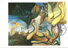 30943 - Carte Maximum - Portugal - 50 Anos Surrealismo - Cadavre Esquis - Marcelino Vespeira - Maximum Cards & Covers