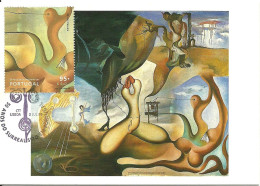 30944 - Carte Maximum - Portugal - 50 Anos Surrealismo - Cadavre Esquis - Moniz Pereira - Tarjetas – Máximo