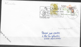 L'Abeille Sur Flamme Secap Illustrée De 46 Cahors RP 17-8-85 (colloque Régional Du 17 Novembre 1985 Abeille Stylisée) - Honingbijen