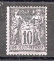France  Numéro 89  N**   TB - 1876-1898 Sage (Type II)