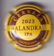 CHAPA DE CERVEZA ARTESANA BALANDRAU IPA 2023 (BEER-BIERE) CORONA - Bière