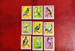BURUNDI 1979 9v Neuf MNH **  Mi 1318 / 1326 Pájaro Bird Pássaro Vogel Ucello Oiseau - Storks & Long-legged Wading Birds