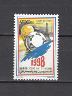 Football / Soccer / Fussball -WM 1998: Djibouti 1 W ** - 1998 – Frankreich