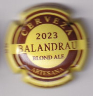 CHAPA DE CERVEZA ARTESANA BALANDRAU BLOND ALE 2023 (BEER-BIERE) CORONA - Bière