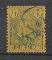 GUINEE - 1904 - N°YT. 29 - Berger Pulas 75c Vert Sur Orange - Oblitéré / Used - Usati