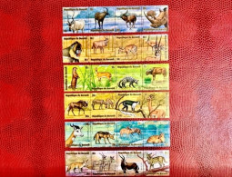 BURUNDI 1977 Complete 24v Neuf Aerien MNH ** YT PA 445 / 468 Mamíferos Mammals Säugetiere Mammiferi Mammifère - Game