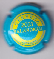 CHAPA DE CERVEZA ARTESANA BALANDRAU 2020 (BEER-BIERE) CORONA - Bière