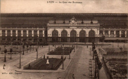 N°3143 W -cpa Lyon -la Gare Des Brotteaux- - Stazioni Senza Treni