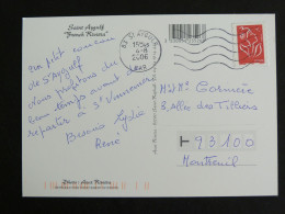 SAINT AYGULF - VAR - FLAMME MUETTE SUR MARIANNE LAMOUCHE - FRENCH RIVIERA - Mechanical Postmarks (Advertisement)