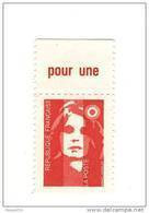 Briat TVP Rouge YT 2806i En Gomme Mate HDF + PUB, Papier MAT. Pas Courant, Voir Le Sca . Cote YT > 4 €. - Unused Stamps