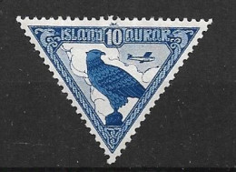ICELAND 1930 Airmail EAGLE MH - Luftpost