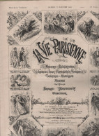 LA VIE PARISIENNE 12 01 1895 - L'OEIL AU THEATRE / GALETTES DES ROIS / MERE AVEUGLE L. VALLET / CUEILLETTES DES BAISERS - Tijdschriften - Voor 1900