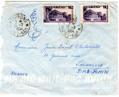 1954  CAD D' HAIPHONG VIET NAM  Envoyée à SAVERNE 67 - Viêt-Nam
