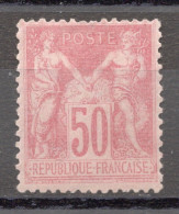 France  Numéro 104  N**  Signé Brun  TB - 1898-1900 Sage (Type III)