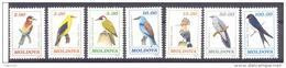 1993. Moldova, Birds, 7v, Mint/** - Moldavia