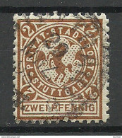 Deutschland 1897 STUTTGART Privater Stadtpost Local City Post Private Post O - Correos Privados & Locales