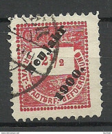 Germany Deutschland 1900 MAGDEBURG Privater Stadtpost Local City Post Private Post With Overprint O - Private & Local Mails