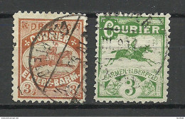 GERMANY Ca 1890 BARMEN-ELBERFELD Privater Stadtpost Local City Post Private Post O - Privatpost