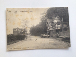 Carte Postale Ancienne (1912) Liège Promenade à Cointe (ancienne Automobile) - Luik