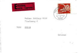 CH - 170 - Enveloppe Exprès Envoyée De Lausanne1974 - Briefe U. Dokumente