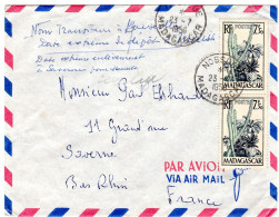 1956  CAD De NOSSI BE  Envoyée à SAVERNE 67 - Storia Postale