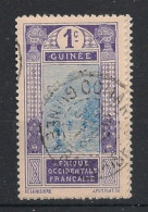 GUINEE - 1913 - N°YT. 63 - Gué à Kitim 1c Violet - Oblitéré / Used - Usati