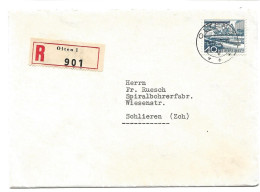 CH - 171 - Enveloppe Recommandée Envoyée D'Olten 1950 - Cartas & Documentos
