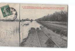 Les Inondations, Décembre 1910 - Rupture De La Route Au Lieu Dit LES EPINETTES - Très Bon état - Other & Unclassified