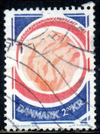 DANEMARK DANMARK DENMARK DANIMARCA 1983 WORLD COMMUNICATIONS YEAR  2k USED USATO OBLITERE - Gebruikt
