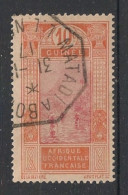 GUINEE - 1913 - N°YT. 67 - Gué à Kitim 10c Rouge-orange - Oblitéré "Matadi à Bordeaux" / Used - Gebraucht