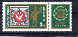 HONGRIE - HUNGARY - 1974 - INTERNABA - EXPOSITION PHILATELIQUE INTERNATIONALE - INTERNATIONAL PHILATELICAL EXHIBITION - - Unused Stamps