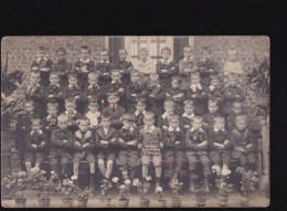 Lembecq - Ecole St. Viron IVe Classe 1914 - Fotokaart - Halle