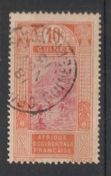 GUINEE - 1913 - N°YT. 67 - Gué à Kitim 10c Rouge-orange - Oblitéré / Used - Usati