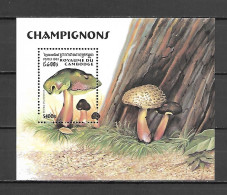 Cambodia 1997 Mushrooms - Fungi MS MNH - Paddestoelen