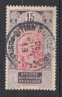 GUINEE - 1913 - N°YT. 68 - Gué à Kitim 15c Brun-violet - Oblitéré / Used - Gebruikt